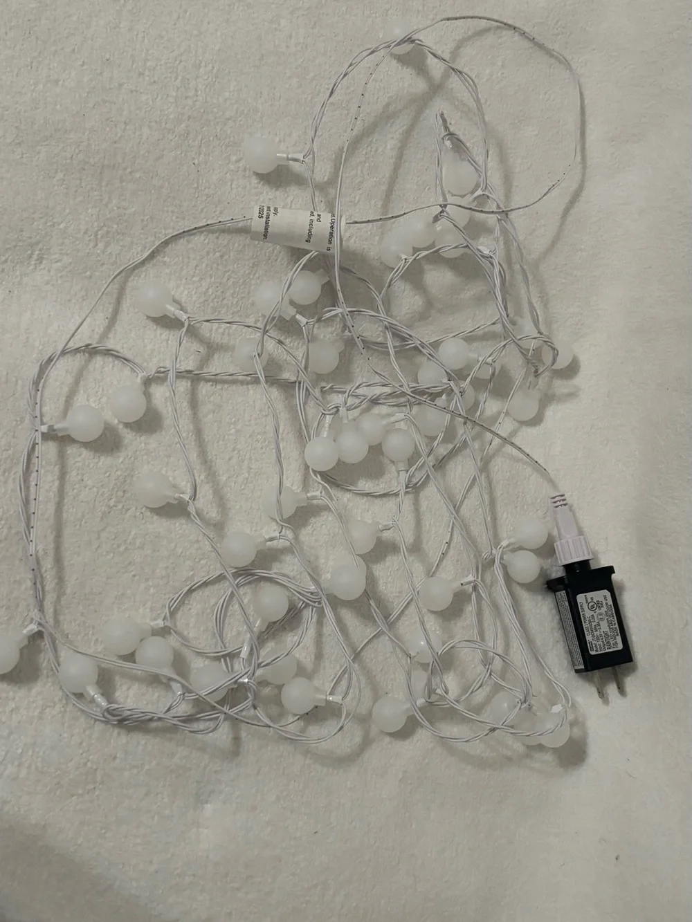 White LED String Lights for Parties - White